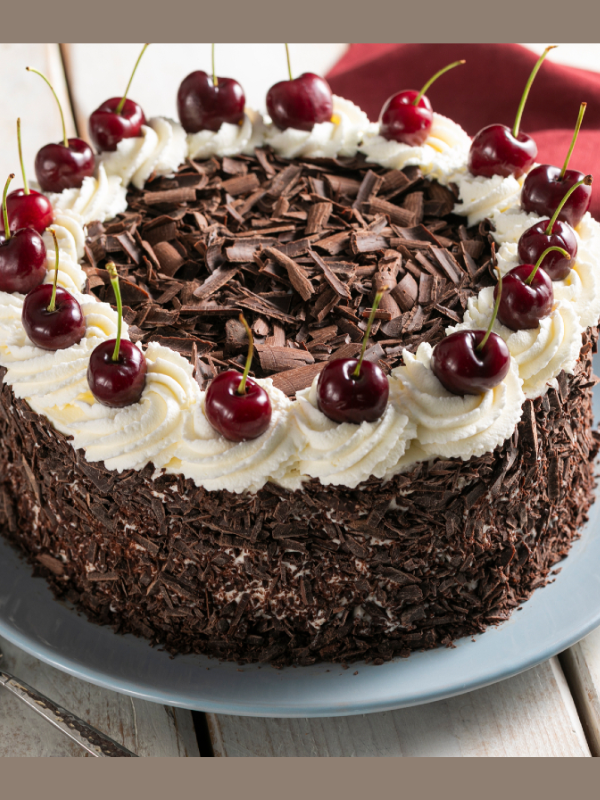 black forest cake by royal oven