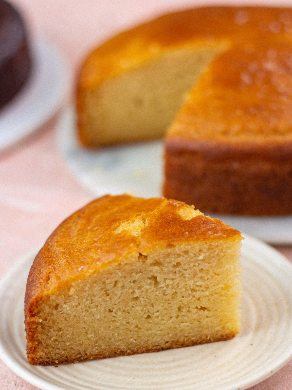 eggless vanilla cake by sweet corner bakery