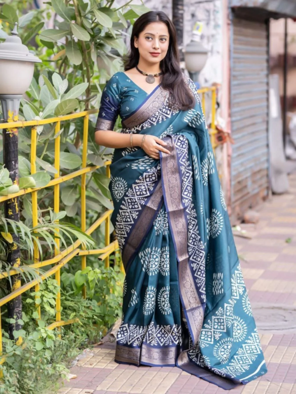 women’s cotton saree by verma fashions