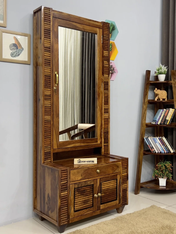 wooden dressing table by city wood works
